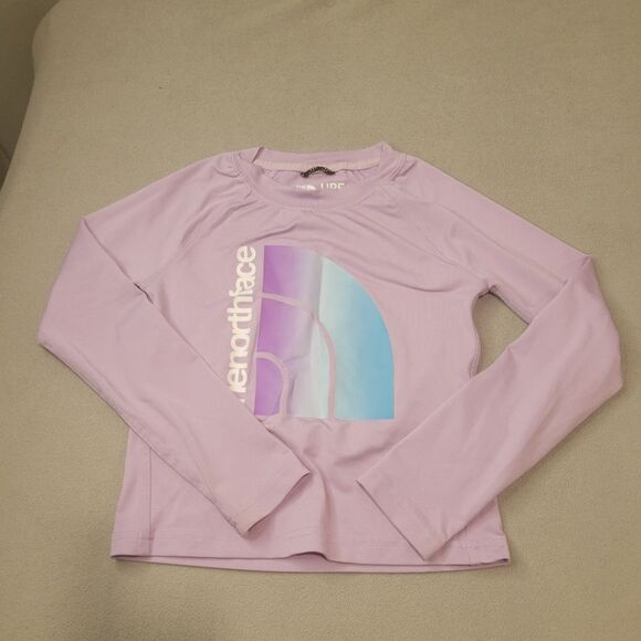 The North Face Girl Long Sleveeve Shirt Size Xs - Picture 2 of 5
